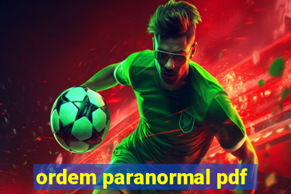 ordem paranormal pdf